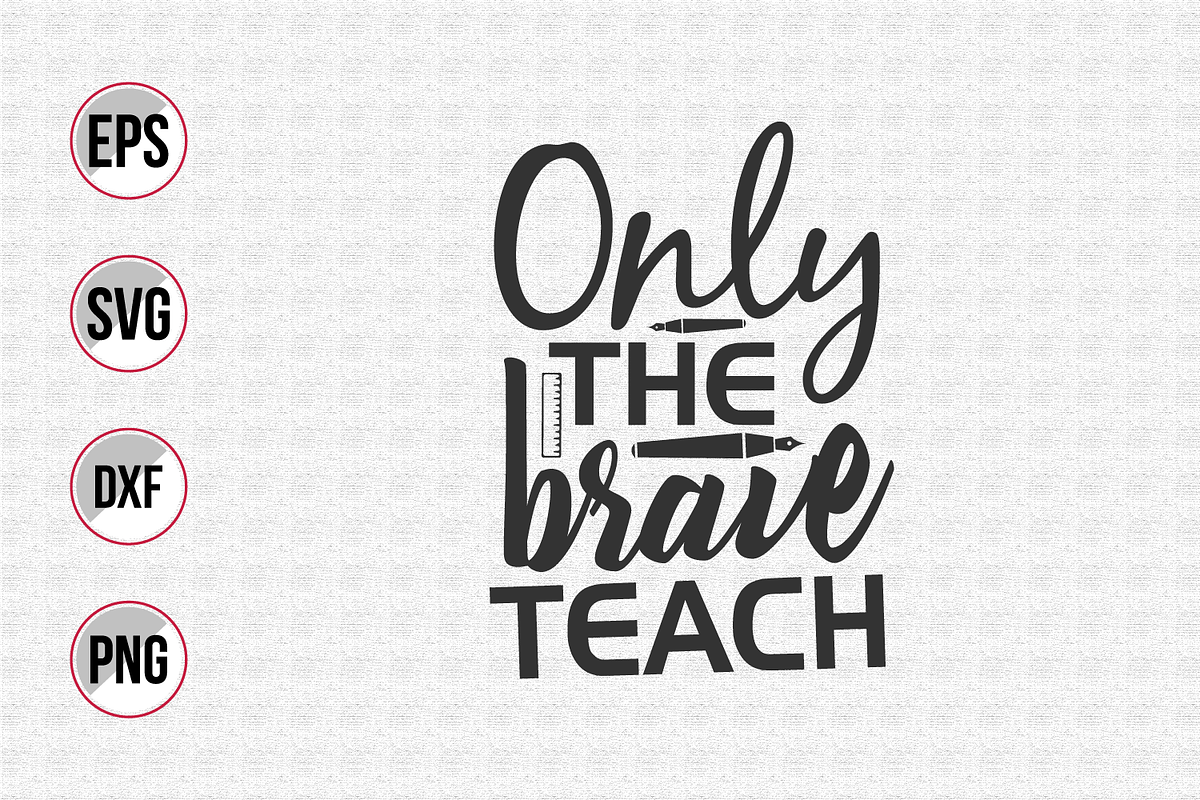 Teacher typographic svg bundle., a Graphic by Uniquesvg99 (Photo 16 of 21)