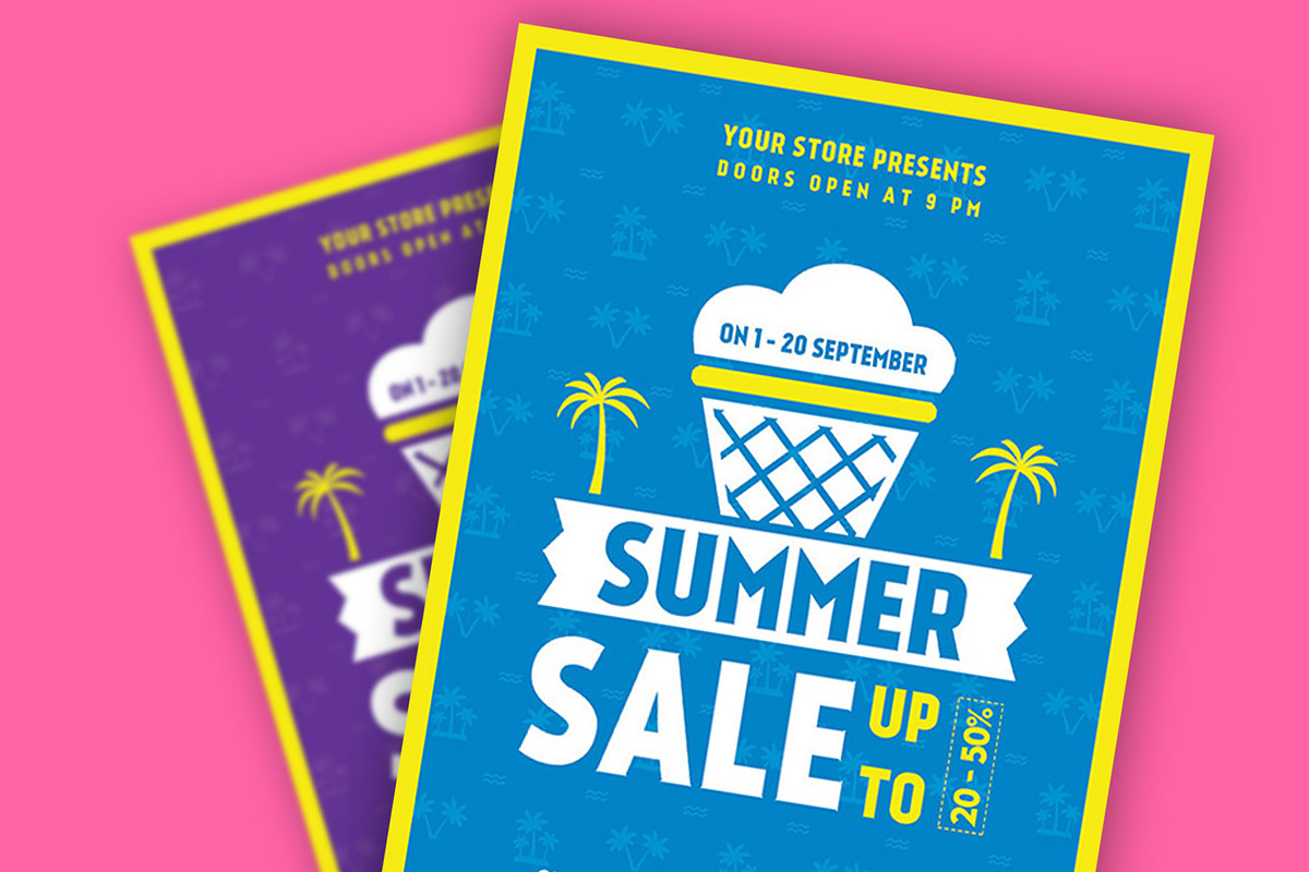 Summer Sale Flyer, a Flyer Template by Rafoz (Photo 3 of 3)