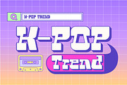 Keyute - Y2k Display Typeface, a Symbol Font by Dryy.type (Thumbnail 8 of 8)