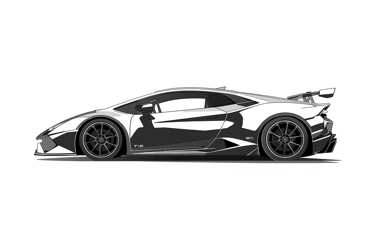 Car Silhouette Vector Art, an Illustration by musafir_fashion (Photo 6 of 9)