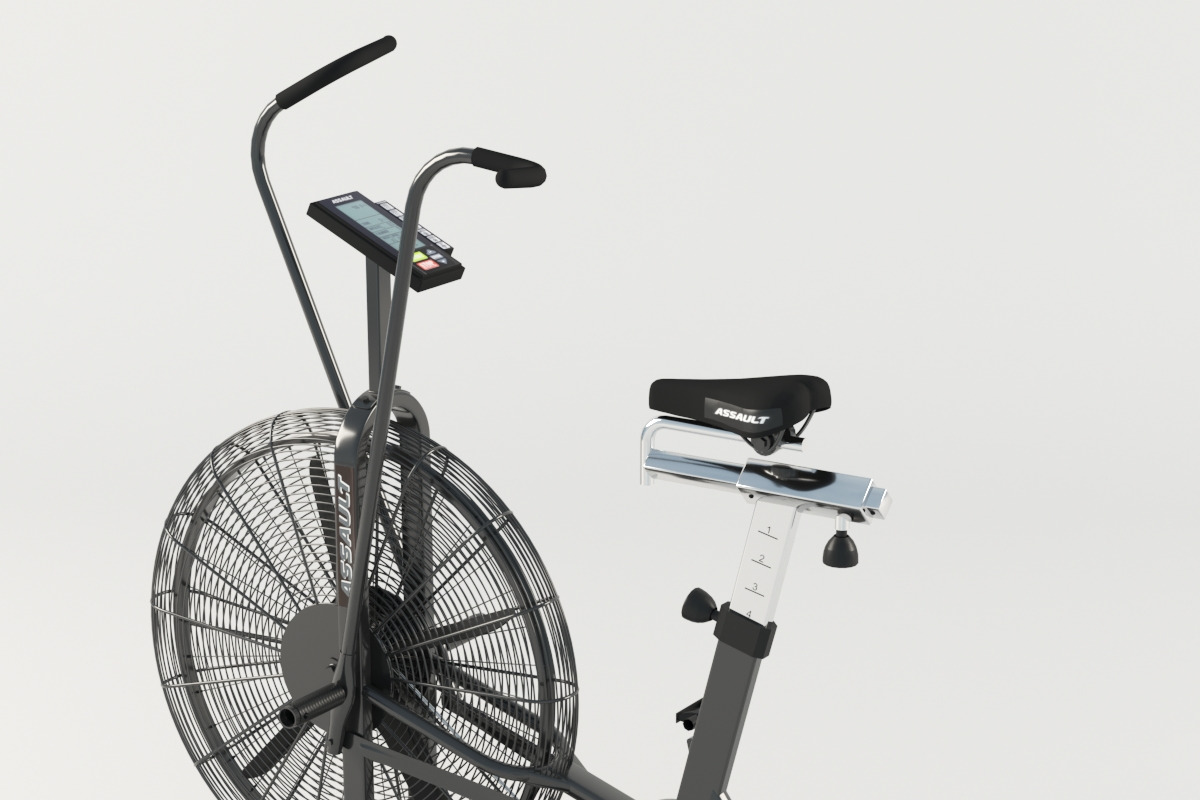 Air bike trainer, an Object 3D Model by 3Dpapa (Photo 2 of 2)