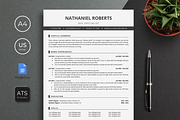 ATS Resume Template Google Docs, a Resume Template by bonadigitals (Thumbnail 1 of 5)