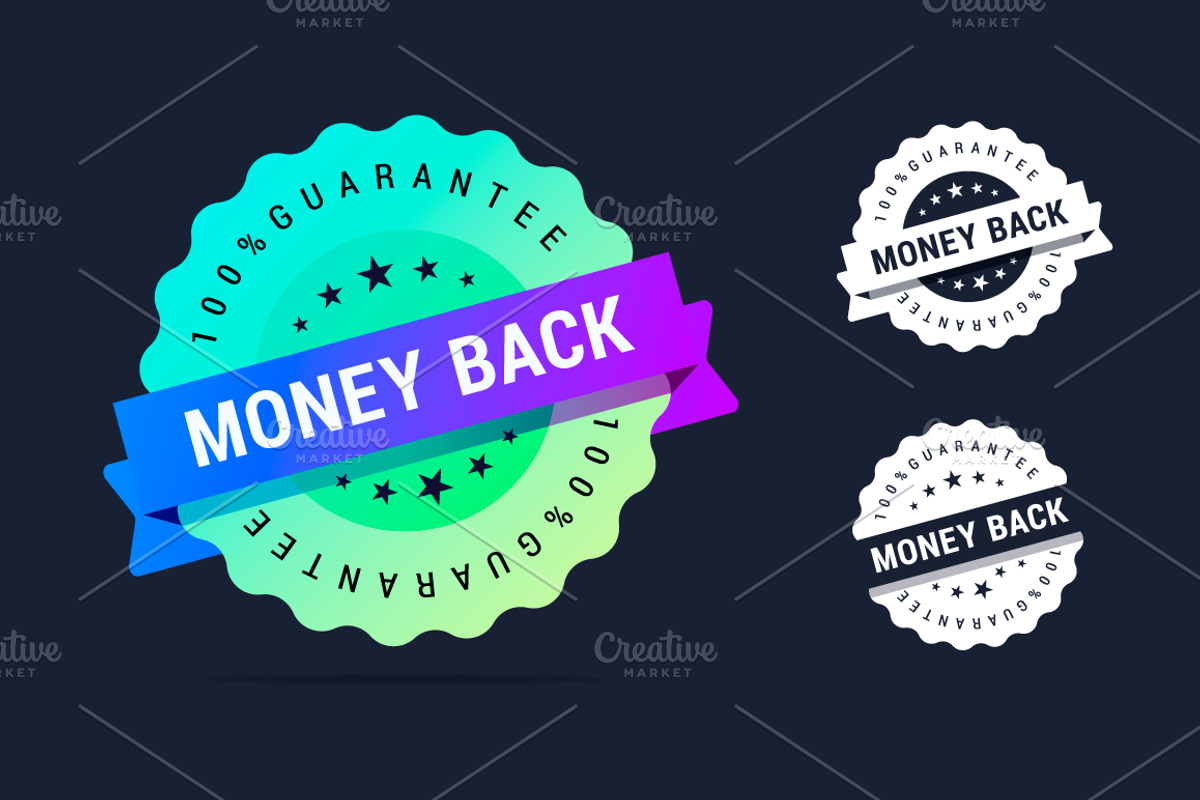 Money Back Badge, an Illustration by zaniman