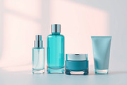 132 Full Skincare Collection Mockup, an Advertising Mockup by adenpinkstore (Thumbnail 9 of 13)