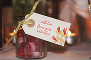 Folk Valentines Watercolor, a Decorative Illustration by Catch the Dream Art (Thumbnail 5 of 8)