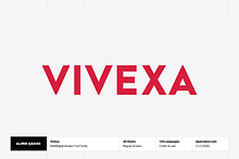 Vivexa Geometric Font Family