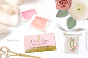 Blush pink bougainvillea flowers, an Illustration by LABFcreations (Thumbnail 12 of 16)