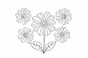 Floral Coloring Book for Adults Set, an Illustration by Creativeshirt (Thumbnail 2 of 9)