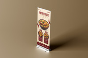 Roll-Up Banner for Food Promotion, a Poster Template by vectorlnk (Thumbnail 4 of 4)