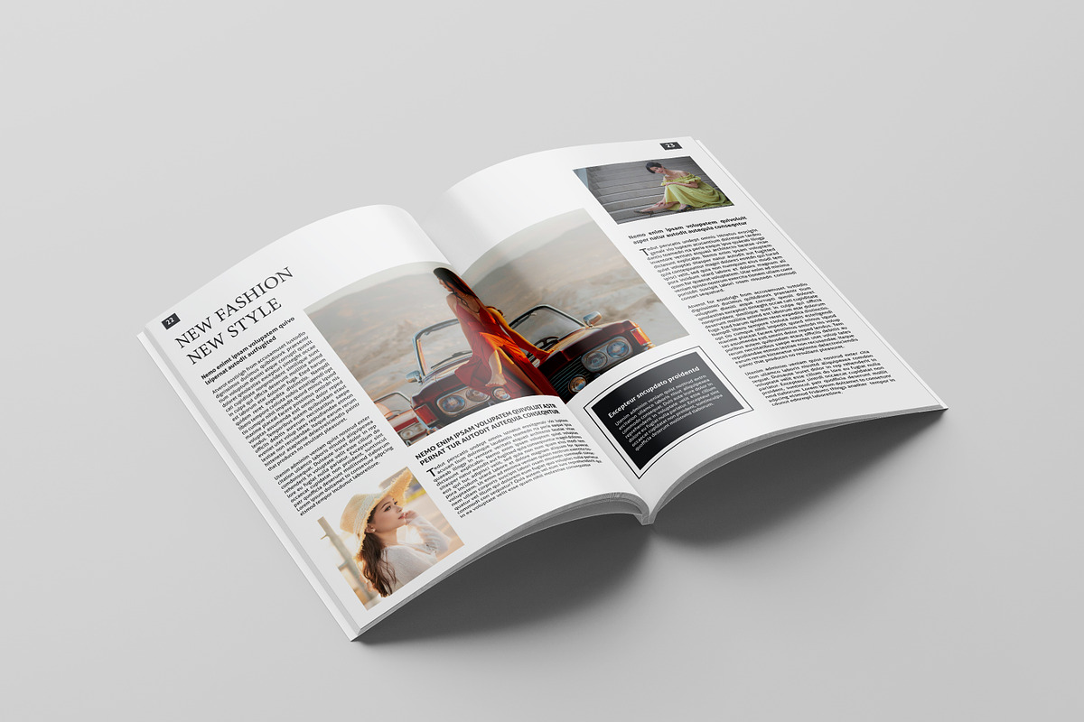 Minimal Multipurpose Magazine, a Magazine Template by Template Shop (Photo 12 of 22)