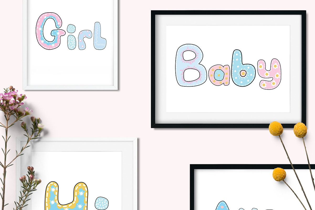 Kids Patterns & Alphabets - Animal, a Pattern Graphic by Pixavics (Photo 11 of 11)