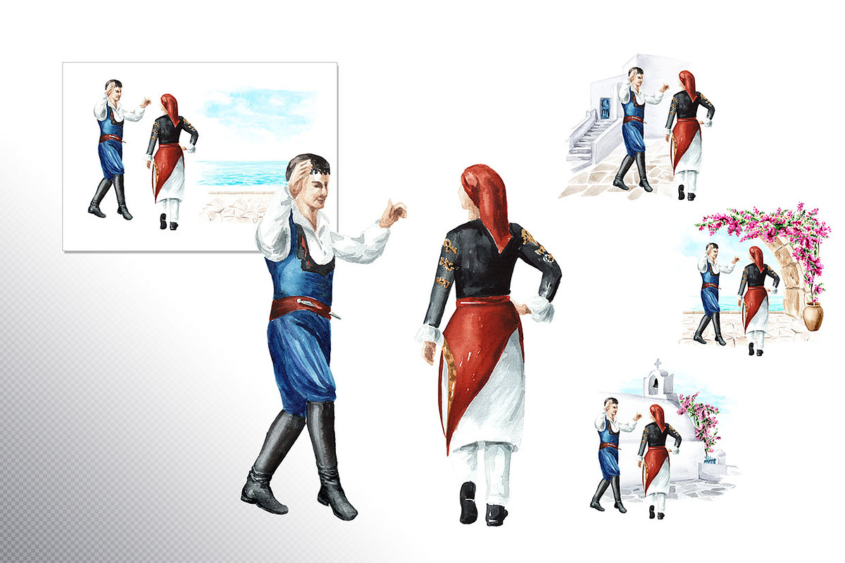 Welcome to Greece, an Illustration by Daria Ustiugova (Photo 9 of 17)