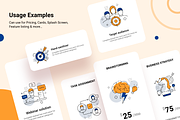 Business management icon set, an Icon by Ragul Creates (Thumbnail 3 of 5)