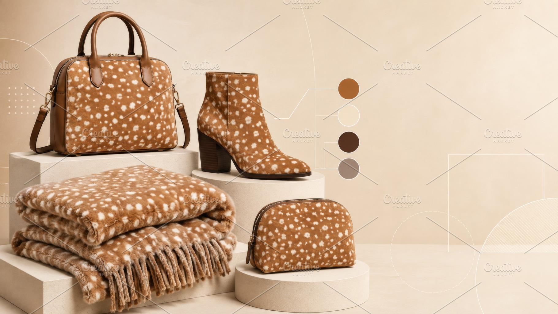 Fawn fall seasonal aesthetic with sp, a Photo by Dvoevnore photos