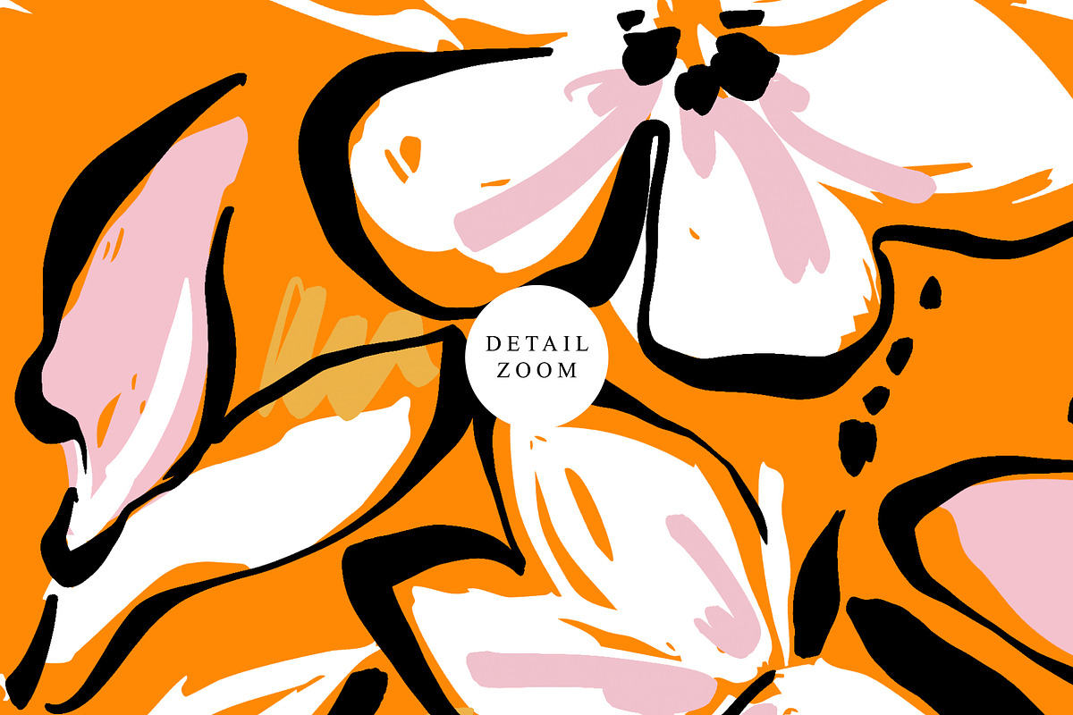 Brush dance. Pattern & elements, a Pattern Graphic by Tilling (Photo 4 of 5)