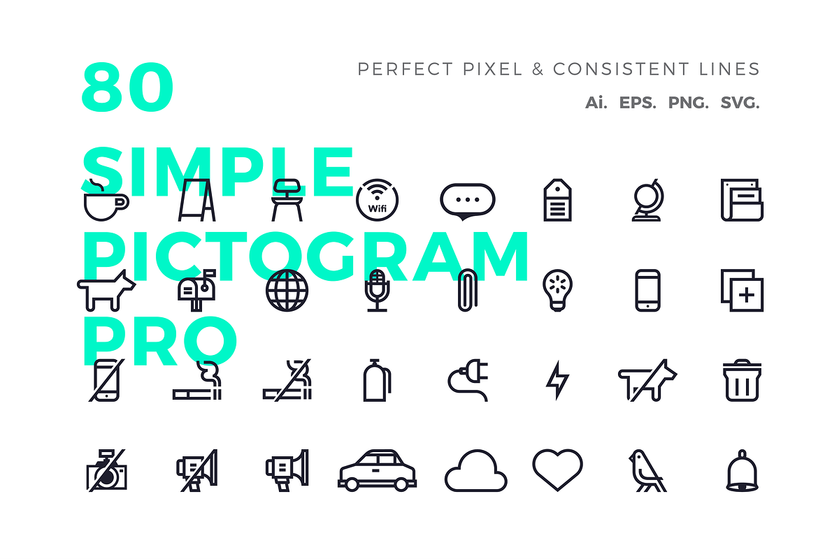 80 Simple Pictogram Pro
