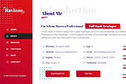 Ravizon - HTML Porfolio Template, a HTML Template by Techno Digitz (Thumbnail 7 of 7)