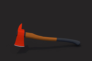 Low Poly Axe Pack