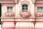 Valentine Shops Clipart Bundle, a Seasonal Illustration by Tanya Kart (Thumbnail 2 of 6)