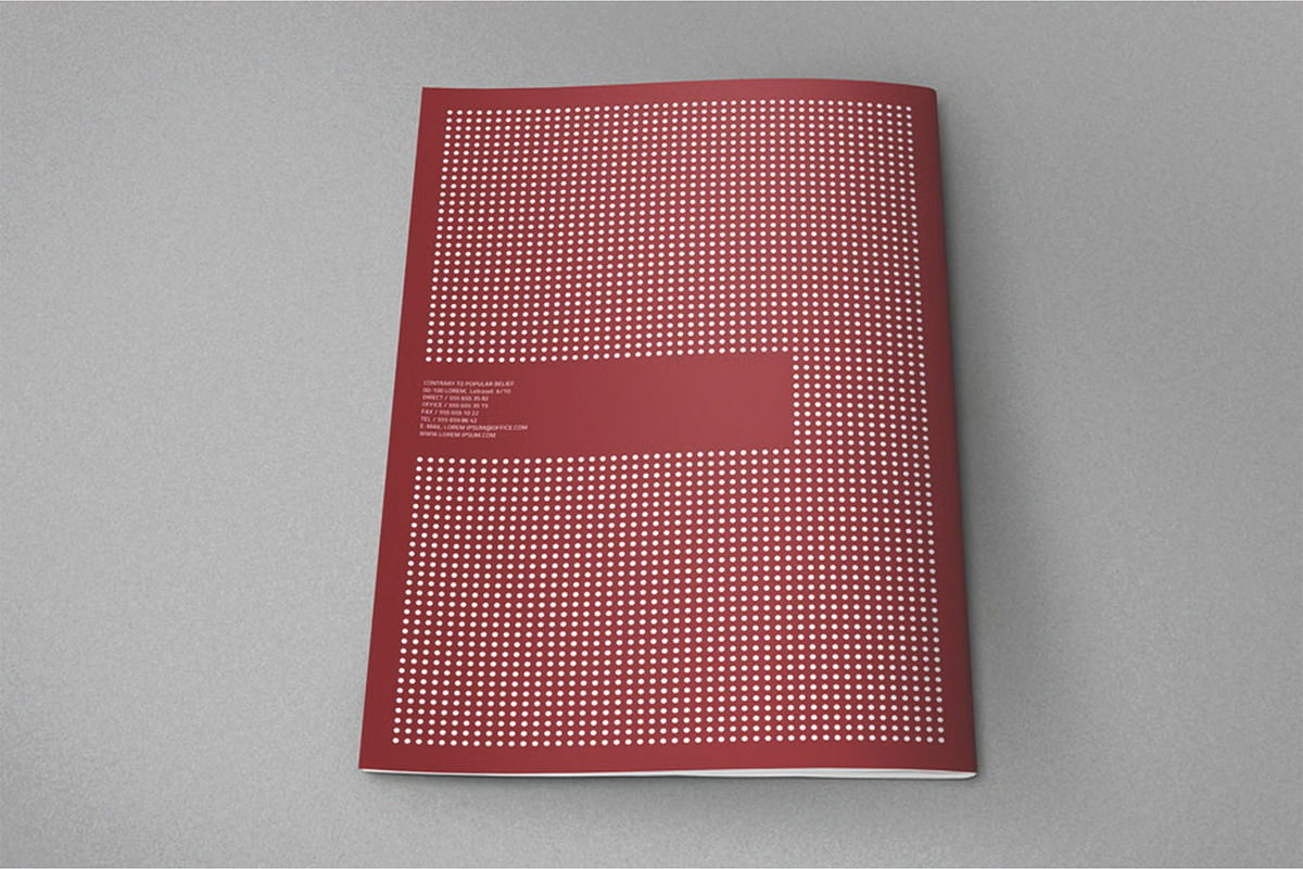 Premium A4 Brochure Mockup, an Advertising Mockup by DesignRushMarket (Photo 7 of 8)