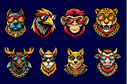 Animal Mascot Logo Illustration 4, an Illustration by Riswan Ratta (Thumbnail 2 of 3)