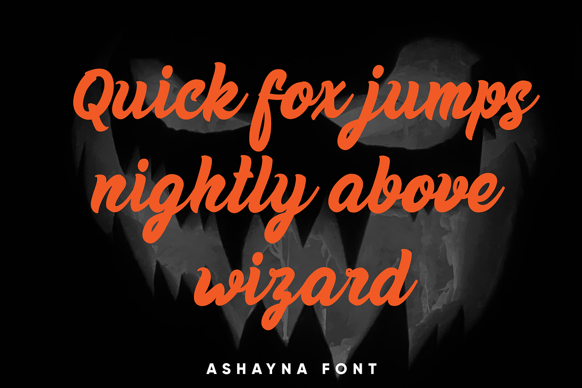 Ashayna Script Font, a Script Font by Alphabet Agency (Photo 2 of 6)