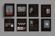 DARK MODE | Media Kit Canva Template, a Magazine Template by Sierra Creative Studio (Thumbnail 4 of 9)