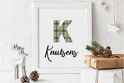 Watercolor Green & Brown Plaids, a Pattern Graphic by DailyMiracleDigitals,LLC (Thumbnail 4 of 8)