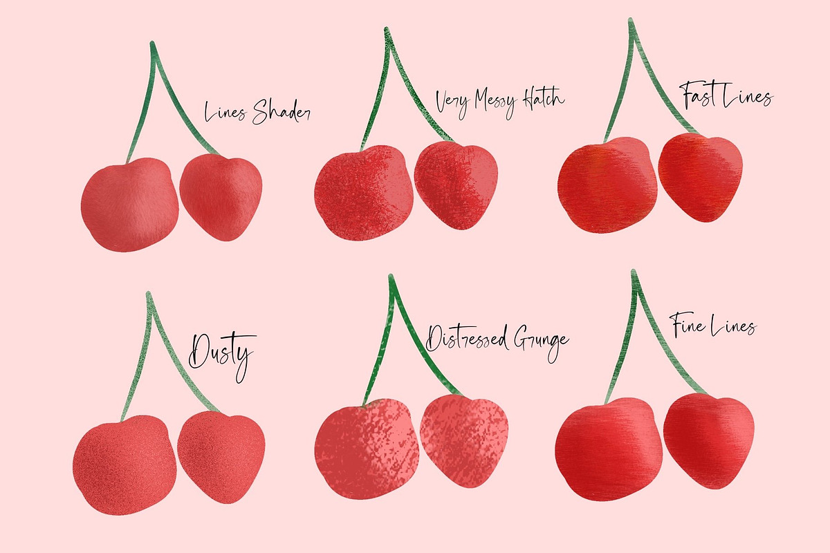 Texture Brush Bundle For Procreate, a Brush Add-On by KJP Designs (Photo 3 of 9)