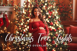 Christmas Tree Light Overlays