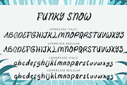 Funky Snow, a Blackletter Font by Yoga Letter (Thumbnail 5 of 7)