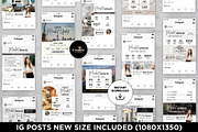Market Update Instagram Posts Canva, a Social Media Template by CreativeVinesStore (Thumbnail 3 of 6)
