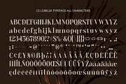 CS Lobelia – Classic Font, a Serif Font by Craft Supply Co. (Thumbnail 8 of 8)