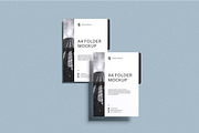 A4 Folder Mockup, an Advertising Mockup by Pikachudesign (Thumbnail 5 of 5)