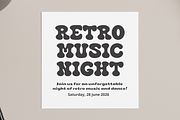 Kinder Howdy - Retro Display Font, a Handwritten Font by SaktiAvellin (Thumbnail 7 of 8)