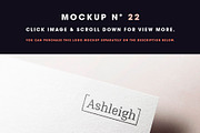 50 Logo Mockup Branding Bundle - V3, an Advertising Mockup by Asylab (Thumbnail 28 of 57)