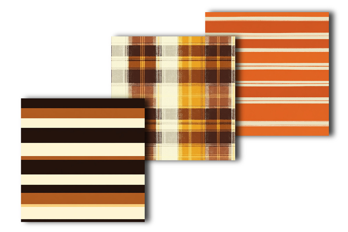 Fall Seamless Digital Paper Pack, a Pattern Graphic by OK Design (Photo 2 of 3)