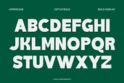 Giftuz - Bold Sans Serif Font, a Sans Serif Font by Flawless And Co (Thumbnail 7 of 10)