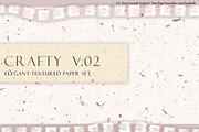 Crafty V.2 Elegant Textured Paper, a Texture Graphic by Liquid Amethyst Art (Thumbnail 1 of 6)