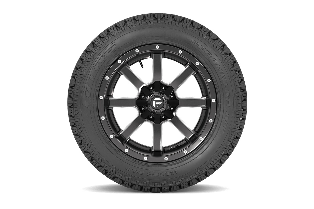 OFF ROAD WHEEL AND TIRE 7, a Cars & Vehicle 3D Model by NNAVAS 3D (Photo 5 of 9)