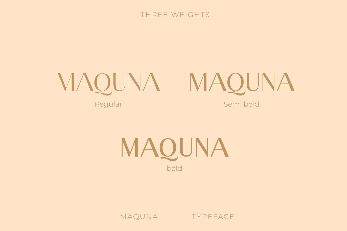 Maquna - Stylish Sans Serif Typeface, a Sans Serif Font by CCS Type (Photo 11 of 18)
