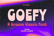 Goefy – Groove Classic Font, a Sans Serif Font by Drizy (Thumbnail 1 of 10)