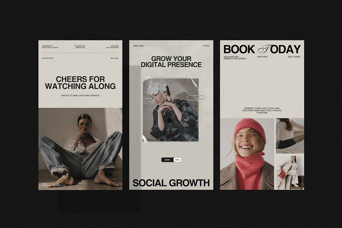 ZEVR | Instagram Post & Story (III), a Social Media Template by Crafted Pixel (Photo 9 of 10)