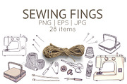 Sewing things, an Object Graphic by Karina.sketch (Thumbnail 1 of 3)