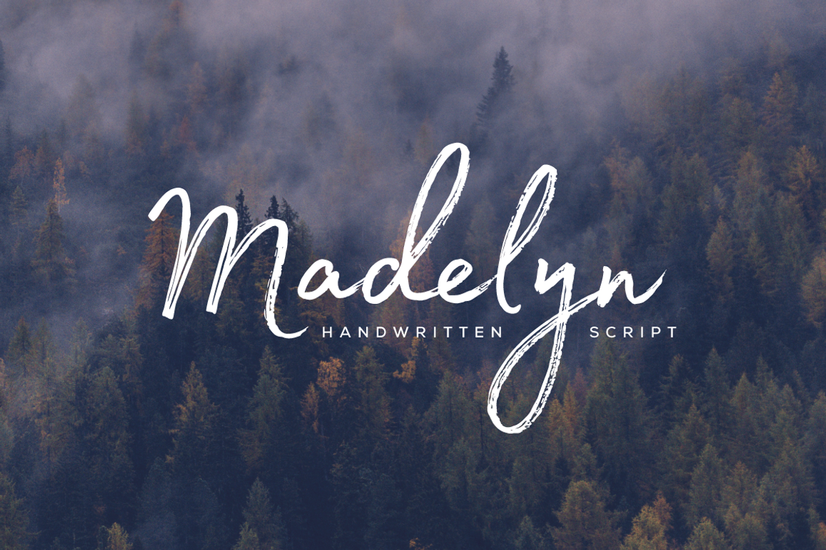 Madelyn Script, a Script Font by Fontfabric (Photo 1 of 5)