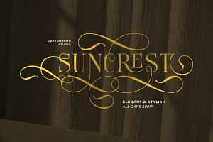 Suncrest Stylish Serif