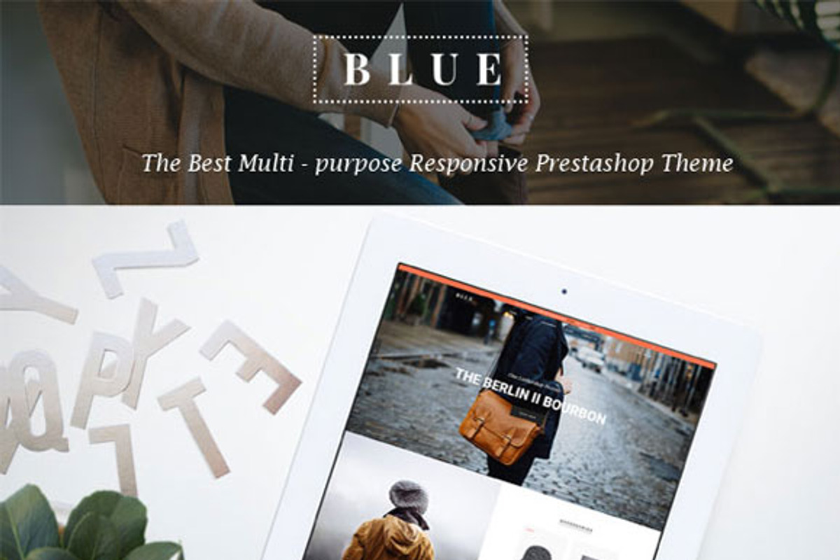 Leo Blue Responsive Prestashop Theme, a Websites & App Template by LeoTheme (Photo 1 of 6)