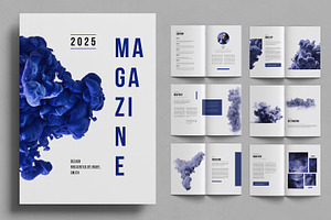 Magazine Layout, a Magazine Template by ContestDesign