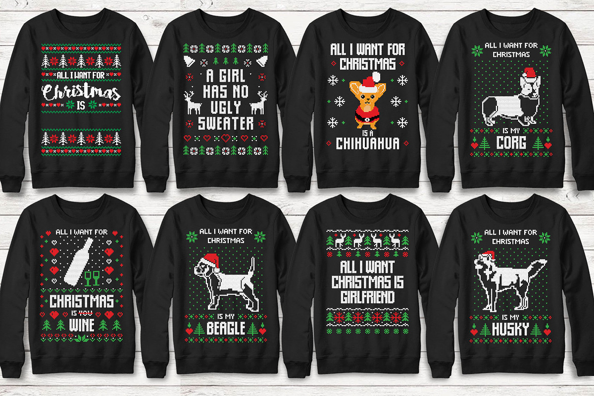 100+ Ugly Christmas Designs, an Illustration by beetlepixels (Photo 13 of 15)