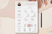 Modern Resume CV Template, a Resume Template by UX-group (Thumbnail 1 of 8)